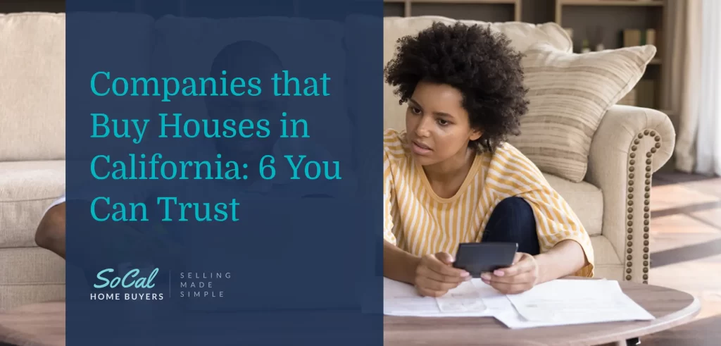 companies that will buy your house